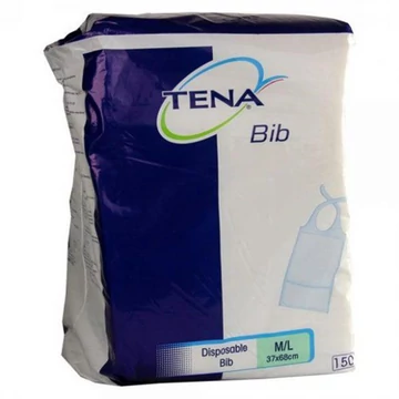 Nyálkendő TENA Bib hosszú 150db