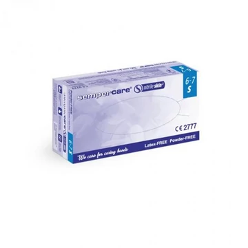 Kesztyű Sempercare Nitril Skin2 méret: S, púdermentes nitril lila (200db)