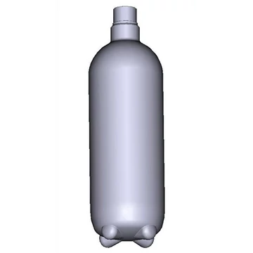 Desztiláltvizes palack 0,75 L DIPLOMAT