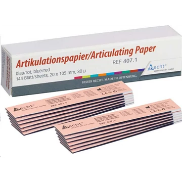 Becht Artikulációs Papír 80 mic 144 alp, kék BECHT