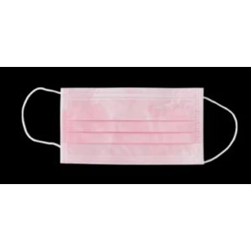 Szájmaszk gumis Monoart 50 db pink  EURONDA