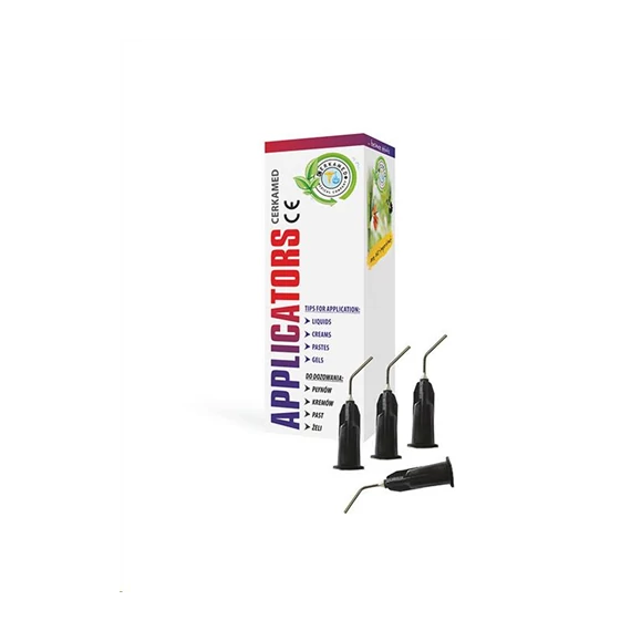 Gél applicator fekete 20 db-os Cerkamed