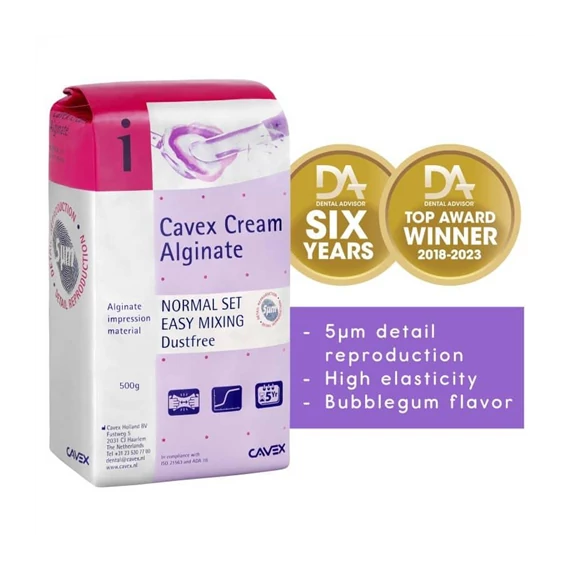Cavex Cream alginát normál set 500gr.