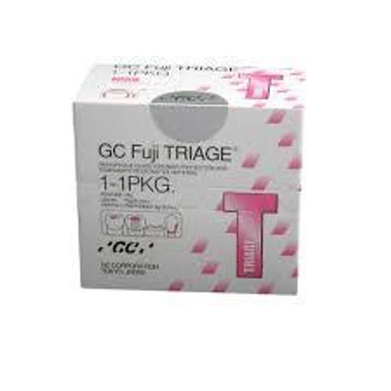 GC Fuji TRIAGE barázdazáró, védőanyag set fehér (15gr por, 8ml foly, 5,7ml kond.)