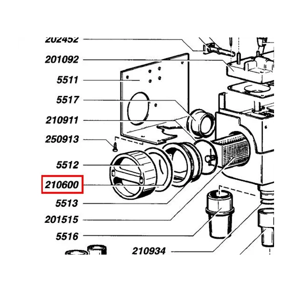 Cattani tömítés záró kupak alá (210600) CATTANI