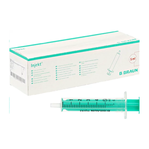 Fecskendő 5 ml Inject 100db B.BRAUN