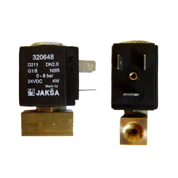 Mágnesszelep (JAKSA D211) 2 utas 24VDC 4W 320648 DIPLOMAT