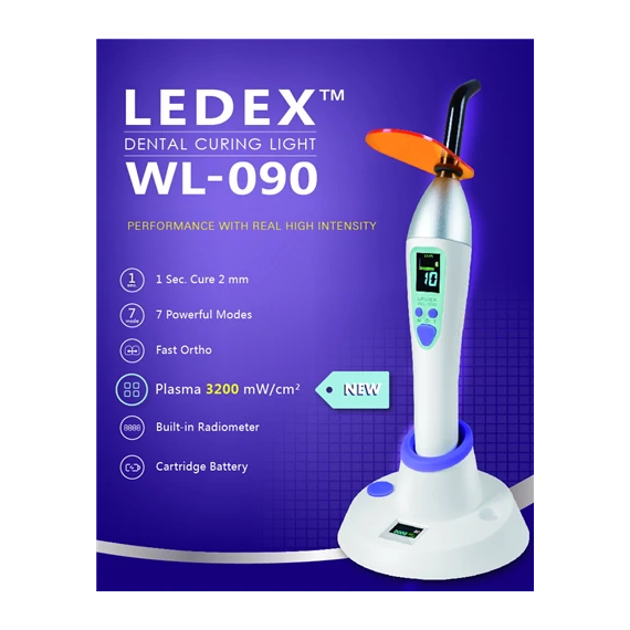 LEDEX LED polimerlámpa WL-090 DENTMATE