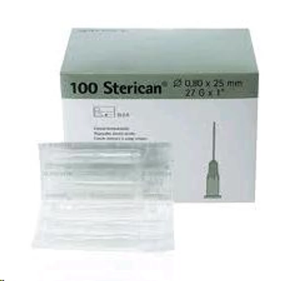 Injekciós tű Sterican 27Gx1, 100db B.BRAUN