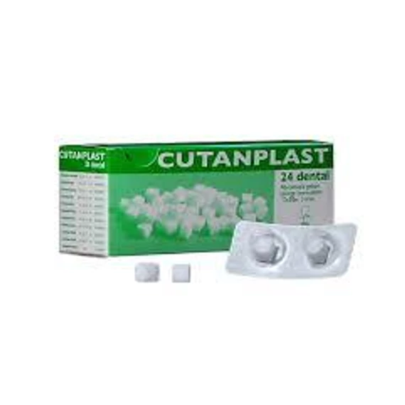 Cutanplast Dental vérzéscsillapító gelatin szivacs steril 24db/dob