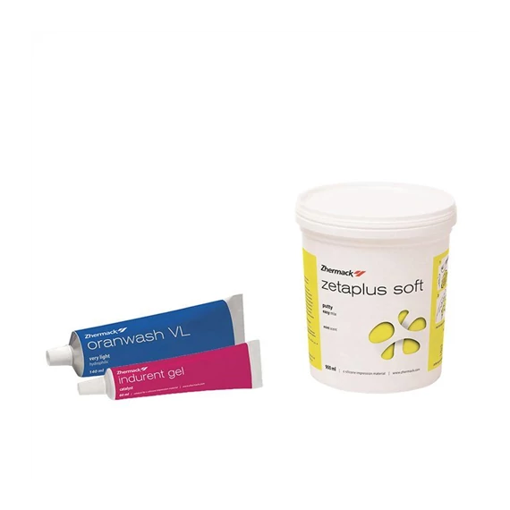 ZETAPLUS SOFT + ORANWASH VL + INDURENT gél ZHERMACK